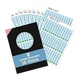 Personalisierte Namensetiketten/Namensaufkleber für Kinder 49x8 mm Matt/Wasserfest/für...