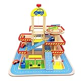 Balinco PARKHAUS FÜR Kinder, Parkgarage mit 3-Etagen, Aufzug, Ticketschalter, Waschstraße,...