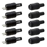 Lautsprecher Set Din 2-pol. Boxenstecker 5X LS-Stecker 5X LS-Buchsen Audio Adapter Schraubbar