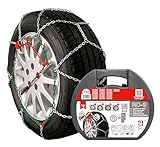 RD9 Schneeketten aus Metall, mm, Größe Nr. 130, Set mit 2 Stück, Handschuhe im Lieferumfang...