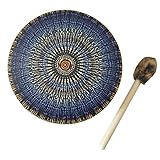 Shaman Drum Percussion Frame Drum handgefertigt Deep Bass Therapy Tool Sound Therapie Instrument...