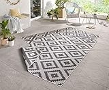 NORTHRUGS Outdoor Teppich Malta-Wendeteppich Wetterfest Modernes Geometrisches Muster Läufer für...