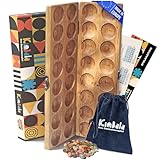 Spielario® Kimbala | Steinchenspiel | Kalaha Spiel | Mancala | Hus | Bao | Edelsteinspiel |...