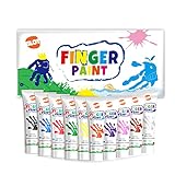 BLOT Fingermalfarben 10 x 36ml Fingerfarben für Kinder Ungiftig Fingermalerei...