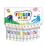 BLOT Fingermalfarben 10 x 36ml Fingerfarben für Kinder Ungiftig Fingermalerei...