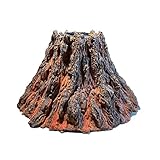 Elektrischer Kamin Große Fiberglasornamente Simulation Vulkanausbruch Requisiten Gießen Höhle...