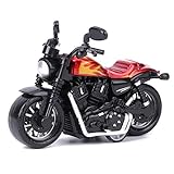 Zerodis Legierung Motorrad Spielzeug Hoch Simulation Motorrad Modell Pull-Back Fahrzeug Spielzeug...