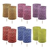 Papierlaternen Lampions, Papierlampion - Packung mit 12 chinesischen hängenden Papierlaternen, 6,3...