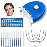 10 Stück Teeth Whitening Set,Zahn aufhellung gel,Bleaching Zähne Essence für zu Hause,strahlend...