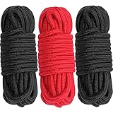 Cosymate weiches Baumwollseil Bindeseil Allzweck Dicke Baumwolle verdreht Knoten binden Seil, 8mm...