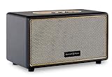 Bennett & Ross BB-860BK Blackmore - Retro Bluetooth Lautsprecher in Lederoptik - Vintage Speaker mit...