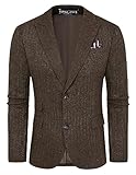 PJ PAUL JONES Sakko Herren Wolle Business Blazer 2 Knöpfe Regular Fit Freizeit Jackett...