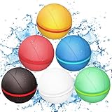 Wasserbomben Wiederverwendbar, Wasserbomben Selbstschließend, Eine Sekunde schnelles Füllen,...