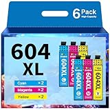 Emojink 604XL kompatible Patronen für Epson 604 XL Multipack für XP 2205 XP 2200 XP 4200 XP 4205...