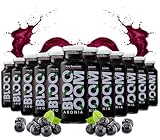 BLOOM ARONIA 250 ml x 12 Flaschenpackung Aroniasaft – Bio-Beerensaft, 100% natürlicher Saft aus...