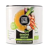 Little Lunch Bio Brühe | 'Gemüsebrühe Klassik' | 420g | Vegan | 100% Bio-Qualität | Ohne...