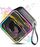 Dyurwa Bluetooth Lautsprecher mit Tiefer Bass, Musikbox Bluetoot h 5.3 mit Dual Lautsprecher, 10H...