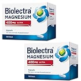 Biolectra Magnesium 400 mg Ultra Kapseln 2 x 100 Stück: Für eine normale Muskelfunktion bei...