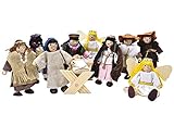 Winzlinge 309-21 Krippenfiguren Set klein - Weihnachten Weihnachtsgeschichtehte