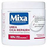 Mixa Urea hauterneuernde Creme mit Urea & Niacinamide, für trockene und raue und unebene Haut,...