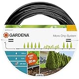 Gardena Start Set Pflanzreihen L: Micro-Drip-Gartenbewässerungssystem zur schonenden,...