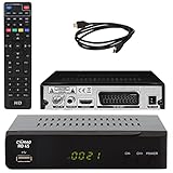 Comag HD45 Digitaler HD Sat Receiver (Full HD, HDTV, DVB-S2, HDMI, SCART, PVR-Ready, USB 2.0) inkl....