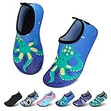SAGUARO Kinder Badeschuhe Jungen Aquaschuhe Mädchen Schnell Trocknend Strandschuhe Atmungsaktiv...