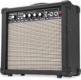 Rocktile Scream 15 Gitarrenverstärker Mini Combo Amp (15 Watt Amplifier, 2-Kanäle, Portable,...
