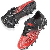 Mufanton Fußballschuhe Jungen Low Top Spikes Professionelle Fussballschuhe Kinder Athletics...