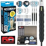 RED DRAGON Darts – Gerwyn Price Iceman – Professionelles Dartset. Ultimatives 50-teiliges...