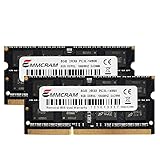 EMMCRAM 16 GB (8 GB x 2) PC3L-14900S DDR3L Laptop RAM DDR3 1866 MHz 1867 MHz SODIMM 1,35 V Non-ECC...