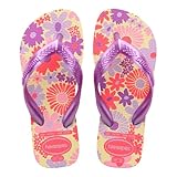 Havaianas Mädchen Kids Flores Flipflop, Buttercream