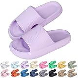 Sfit Badelatschen Damen Herren Wolkenschuhe Eva Badeschuhe Cozislides Badeschlappen rutschfeste...