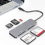 CFast-Kartenleser, USB C CFast 2.0-Kartenleser, Type-C 3.0 5 GBS CFast-Speicherkartenadapter für...