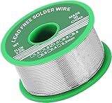 Lötzinn 1.0mm, Lötzinn Bleifrei mit Kolophonium kern 20g für die Reparatur und den Heimwerker von...