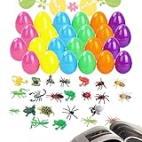 fayarrd Ostereier Bili für Kinder | 24 Stück pädagogische Dekoration lustig – Spielzeug...