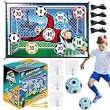 Fußball-Set für Kinder, Fußballtor mit, Fußball-Trainingsausrüstung mit 1 Ball, 1...