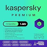 Kaspersky Premium Total Security 2025 | 5 Geräte | 1 Jahr | Anti-Phishing und Firewall |...