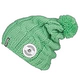 earabel Bommelmütze grün Einheitsgröße