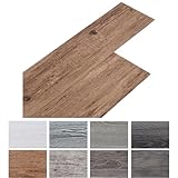 INMOZATA 5,02m²/ 36 Fliesen PVC Bodenbelag Selbstklebend Vinylboden Selbstklebend PVC Laminat -91,5...