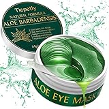 Augenpads, 60 Pcs Eye Pads, Kollagen Augenpads gegen Augenringe mit Aloe Vera, Hyaluronsäure...