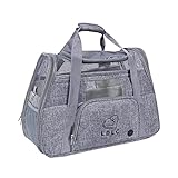 PETCUTE Hundetransportbox,Atmungsaktive Katzen Tragetasche Katze transportbox Tragetaschen mit...