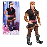 Disney Store Offizielle Kristoff-Puppe für Kinder, Die Eiskönigin, 32 cm, vollbewegliche Puppe mit...