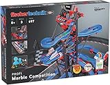 fischertechnik 564070 Kugelbahn Marble Competition – Bausatz für Kinder ab 8 Jahren,...