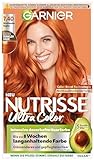 Garnier Nutrisse Pflegende Intensivtönung mit nährenden Fruchtölen, Coloration mit 8 Wochen Halt,...