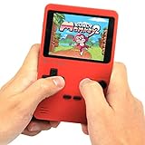 Silvergear® Analogue Pocket Konsole Retro | mit 240 Klassichen Spielen l Handheld Spielekonsole l...
