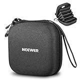 NEEWER PB12 11 x 11cm Filter Aufbewahrungstasche mit erweiterbaren Unterteilungen, Handschlaufe und...