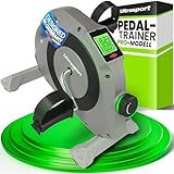 Ultrasport Mini-Bike Pedaltrainer für Zuhause I Arm- und Beintrainer im Sitzen I Extra Leise und...
