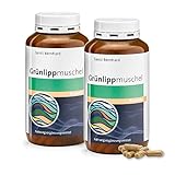 Sanct Bernhard Grünlippmuschel-Kapseln 500mg/Kapsel, Qualität aus deutscher Herstellung, 2x300...