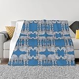 OTTKGGA Ultraweiche Micro-Fleece-Decke, Flanelldecke, Anti-Pilling, Bett, Couch, Wohnzimmer,...